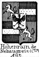 Hohenrain Coat of Arms / Family Crest 3