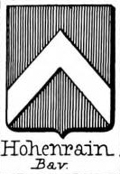 Hohenrain Coat of Arms / Family Crest 2