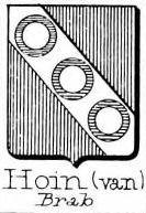 Hoin Coat of Arms / Family Crest 0