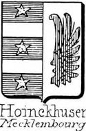 Hoinckhusen Coat of Arms / Family Crest 1