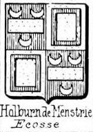 Holburne Coat of Arms / Family Crest 1