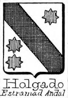 Holgado Coat of Arms / Family Crest 2
