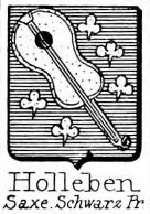 Holleben Coat of Arms / Family Crest 2