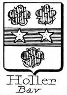 Holler Coat of Arms / Family Crest 1