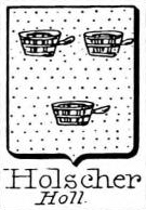 Holscher Coat of Arms / Family Crest 0