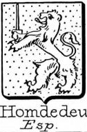 Homdedeu Coat of Arms / Family Crest 0