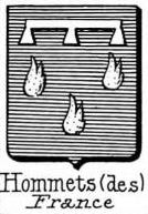 Hommets Coat of Arms / Family Crest 0