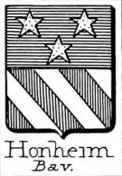 Honheim Coat of Arms / Family Crest 0