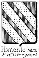 Honichlo Coat of Arms / Family Crest 0