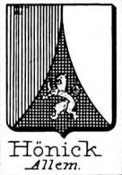 Honick Coat of Arms / Family Crest 0