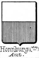Honnburg Coat of Arms / Family Crest 0