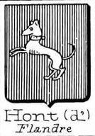 Hont Coat of Arms / Family Crest 1
