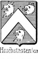 Hoochstraten Coat of Arms / Family Crest 1