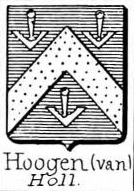 Hoogen Coat of Arms / Family Crest 0