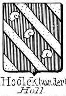 Hoolck Coat of Arms / Family Crest 0