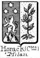 Horack Coat of Arms / Family Crest 0