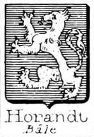 Horandt Coat of Arms / Family Crest 0