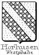 Horhusen Coat of Arms / Family Crest 0