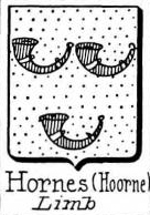 Hornes Coat of Arms / Family Crest 1