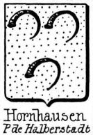 Hornhausen Coat of Arms / Family Crest 1