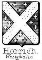 Horrich Coat of Arms / Family Crest 0