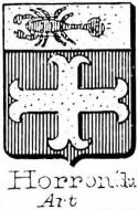 Horron Coat of Arms / Family Crest 0