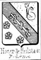 Hoser Coat of Arms / Family Crest 3