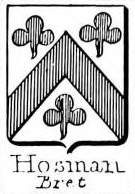 Hosman Coat of Arms / Family Crest 0