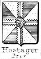 Hostager Coat of Arms / Family Crest 0