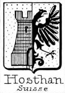 Hosthan Coat of Arms / Family Crest 0