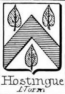 Hostingue Coat of Arms / Family Crest 0