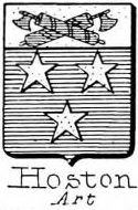 Hoston Coat of Arms / Family Crest 2