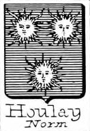 Houlay Coat of Arms / Family Crest 1
