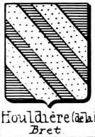 Houldiere Coat of Arms / Family Crest 0