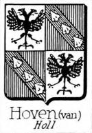 Hoven Coat of Arms / Family Crest 4