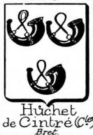 Huchet Coat of Arms / Family Crest 1
