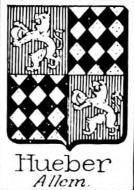 hueber Coat of Arms / Family Crest 15