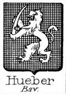 hueber Coat of Arms / Family Crest 8