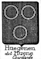 Huegenen Coat of Arms / Family Crest 0
