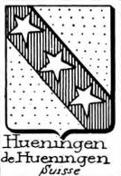 Hueningen Coat of Arms / Family Crest 0