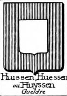Huissen Coat of Arms / Family Crest 0