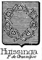 Huissinga Coat of Arms / Family Crest 0