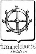 Hummelsbuttel Coat of Arms / Family Crest 2