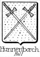 Hunnenborch Coat of Arms / Family Crest 0