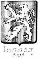 Isaacq Coat of Arms / Family Crest 1