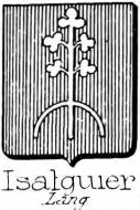 Isalguier Coat of Arms / Family Crest 0