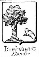 Isebaert Coat of Arms / Family Crest 0