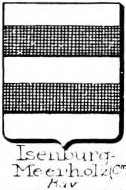 Isenburg Coat of Arms / Family Crest 19