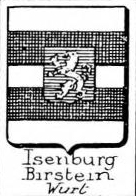 Isenburg Coat of Arms / Family Crest 15