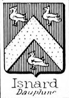 Isnard Coat of Arms / Family Crest 2